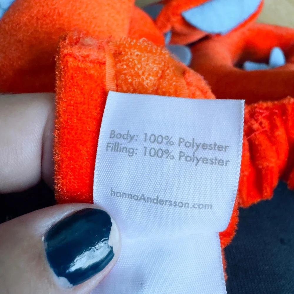 Kids Hanna Andersson Octopus Tentacles Costume Belt OS Stretchy Orange Blue